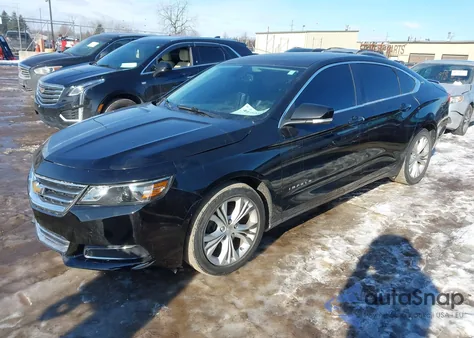 2015 Chevrolet Impala 1Lt from USA, damaged, VIN 2G1115SL5F9218979